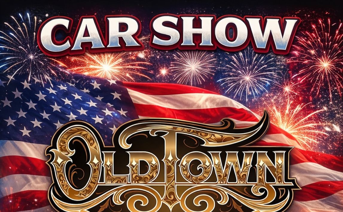Old Town Classics Car Show partial flyer July 2026